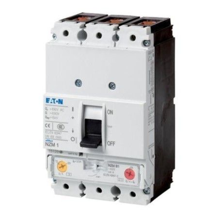 DISJUNTOR CAIXA MOLDADA TRIPOLAR 100A 50KA 415V NZMN1-A100 EATON
