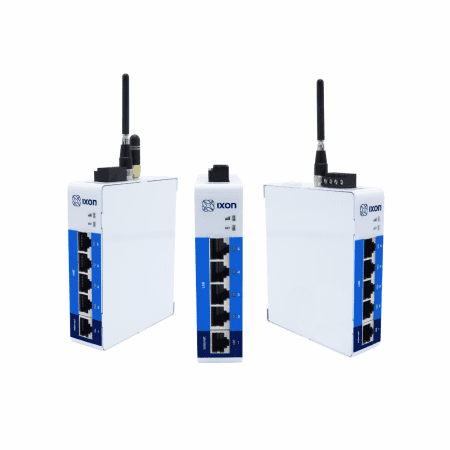 GATEWAY DE MONITORAMENTO ETHERNET/WIFI/4G 5 PORTAS RJ45 (4 X LAN / 1 X WAN) 24VCC 8GB IX2415 IXON