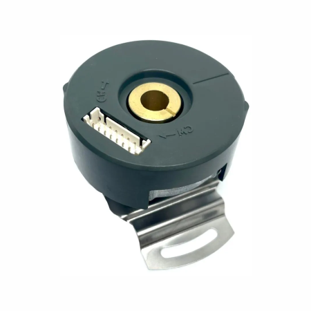 ENCODER INCREMENTAL F18 1000PPR 6 POLOS 5V EIXO VAZADO F181000/6495A HENGSTLER