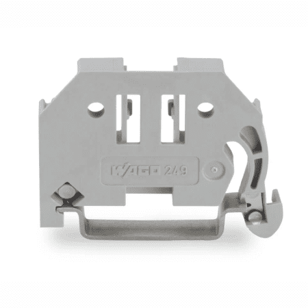 TERMINAL SEM PARAFUSO PARA TRILHO DIN 6MM CINZA 249-116 WAGO