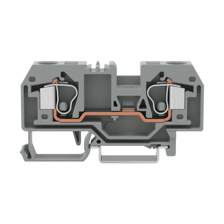 BORNE DE PASSAGEM 2 CONDUTORES 10MM2 CINZA 284-901 WAGO