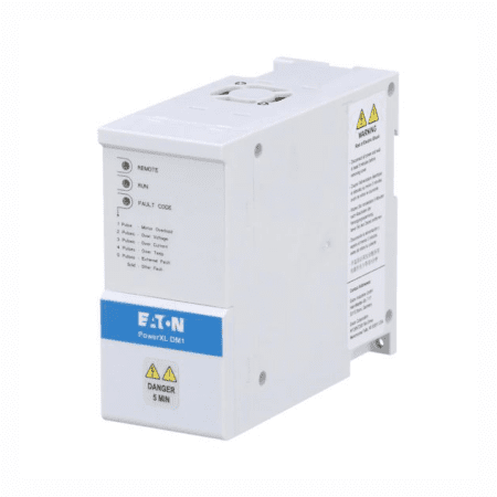 INVERSOR DE FREQUENCIA TRIFASICO DM1 3-5025-006A 380V 0,75KW 2,2A RFI DM1-342D2EB-N20B-EM EATON