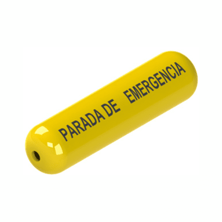 INDICADOR AMARELO - PARADA DE EMERGENCIA - PARA CHAVE FD VF AF-IF1GR06 PIZZATO