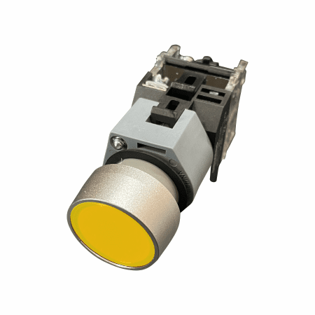 BOTAO DE COMANDO COM LED 24V CA/CC AMARELO 1NA MECANISMO PULSADO 22MM 3SB7133-0DB30-1BA0-1BA0 SIEMENS