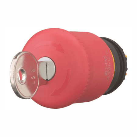 BOTAO DE EMERGENCIA PUXAR PARA DESTRAVAR LUMINOSO 22,5MM M22-PVS EATON