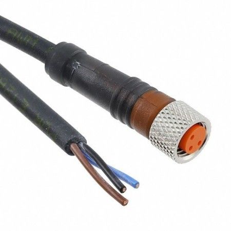 CABO DE SENSOR M8 FEMEA 3 POLOS RETO RKMV 3-224/5M LUMBERG