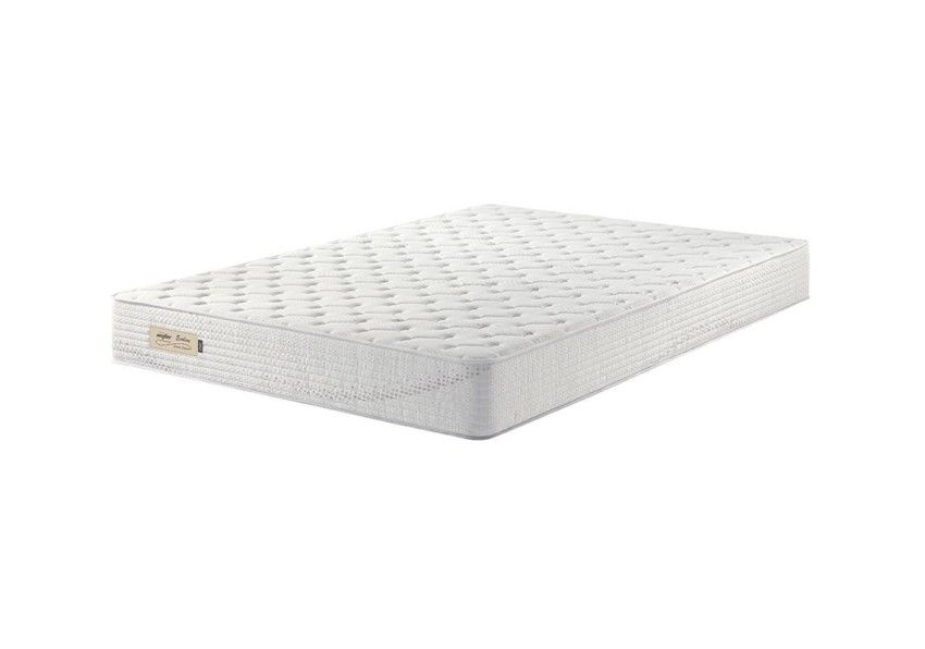 Colchão D33 Espuma Branco Malha Queen 158x198x25cm