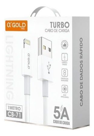 CABO CARREGADOR AGOLD IPHONE CB71