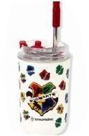 COPO NEO INOX C/TAMPA ANTIVAZAMENTO CASAS HOGWARTS (HARRY POTTER) 300ml