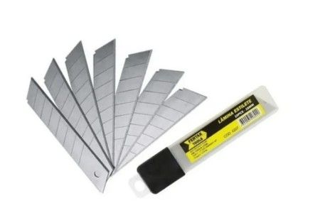 LAMINA ESTILETE TRAPEZ 18MM 10PC FERTAK