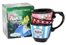 "CANECA TRIO ALICE NO PAÍS DAS MARAVILHAS400ml"