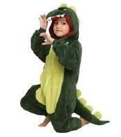 MACACÃO PIJAMA KIGURUMI DINOSSAURO INFANTIL
