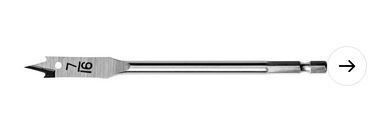 BROCA MADEIRA PONTA CH 7/16X150MM