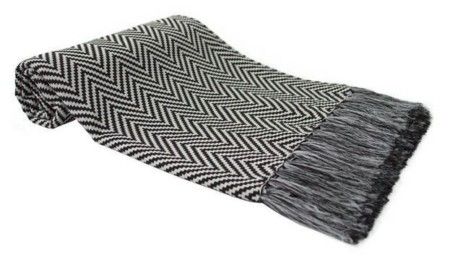MANTA RUSTICA MISSONI 145X100/PRETO