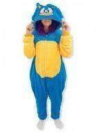 MACACÃO KIGURUMI PIJAMA INFANTIL SONIC