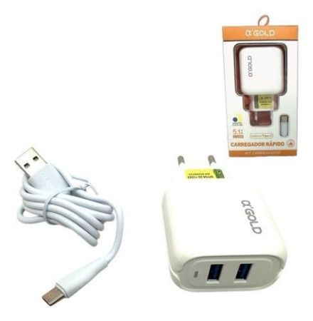 CARREGADOR AGOLD CA233 TIPO C  5.1