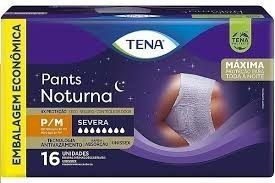 TENA PANTS NOTURNA P/M C/16 UNID.
