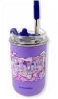 COPO NEO INOX C/TAMPA ANTIVAZAMENTO FRIENDS 300ml