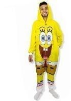 MACACÃO PIJAMA KIGURUMI BOB ESPONJA