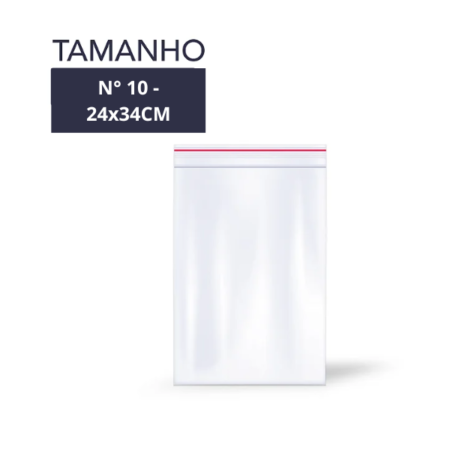 SACOS ZIP LOCK MULTI-USO 10 - 24X34CM C/100 *383* HEMON