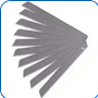 LAMINA ESTILETE 10PC 09MM