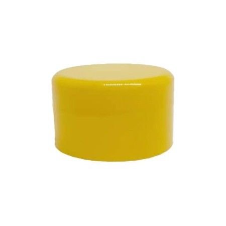 Tampa Rosca 28mm Amarelo - kit 384 und