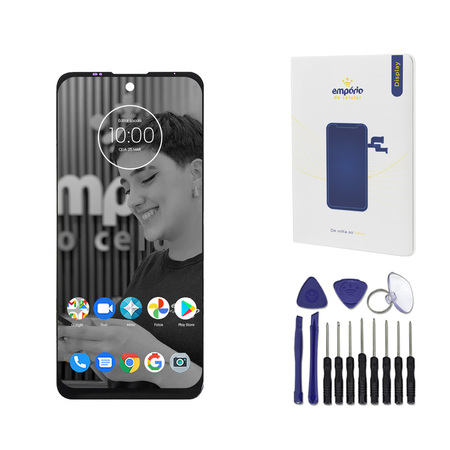 DISPLAY COMPATÍVEL COM MOTO E40 PREMIUM - Preto