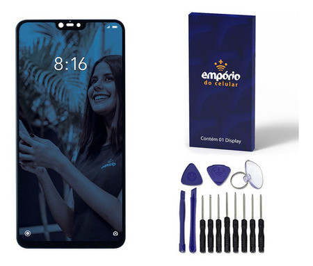 DISPLAY COMPATÍVEL COM XIAOMI MI 8 LITE PREMIUM
