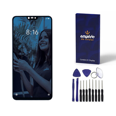 DISPLAY COMPATÍVEL COM XIAOMI MI 8 LITE STANDARD