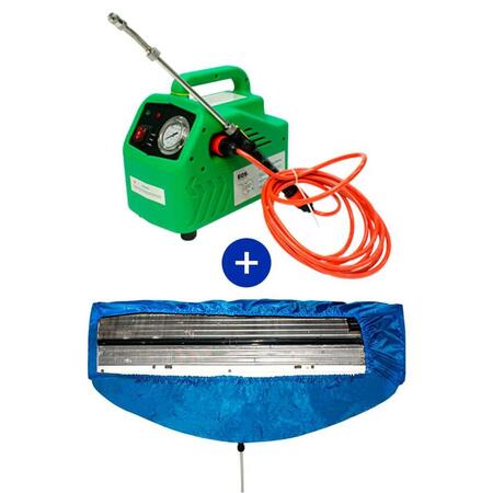 Kit de Limpeza EOS Ar Condi. Split H Wall 9/18000 BTU c/ Bomba de Limpeza PCW-4S Bolsa Coletora 220V