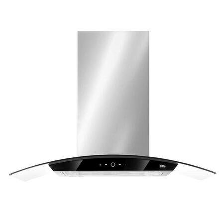 Coifa de Ilha EOS 90cm Digital Touch Inox com Vidro ECO90IVD 220V