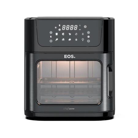 Fritadeira Air Fryer Oven EOS 15 Litros Digital Inox All Black EAF15IP 220V