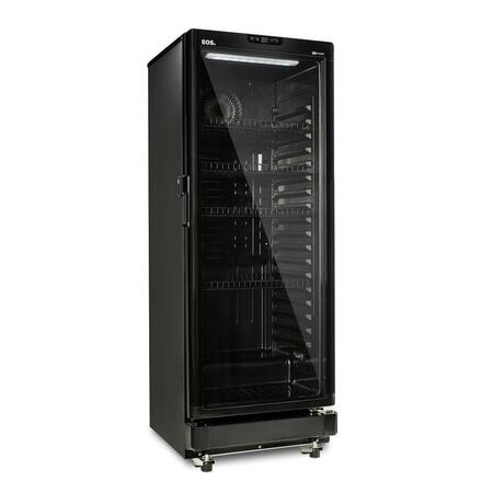 Refrigerador Expositor Vertical EOS 231 Litros Eco Gelo Digital All Black EEV210P 110V