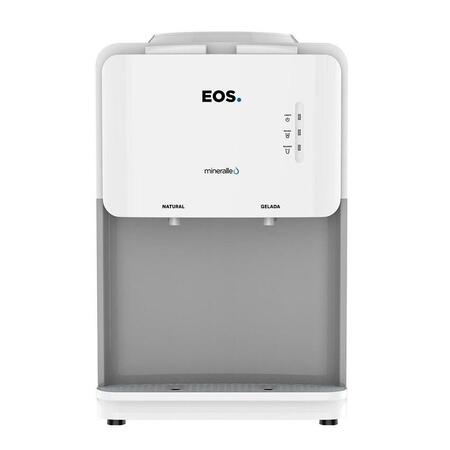 Bebedouro de Mesa para Garrafão EOS Mineralle Compacto com Compressor Branco EBC03B 220V