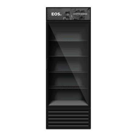 Refrigerador Expositor Vertical EOS 368 Litros Eco Gelo All Black EEV400P2 110V