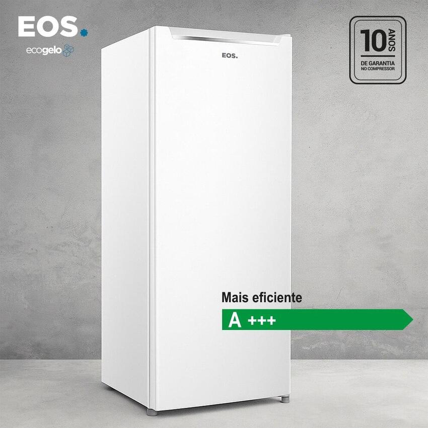 Freezer Vertical EOS 154 Litros EcoGelo Branco EFV150 220V - EOS