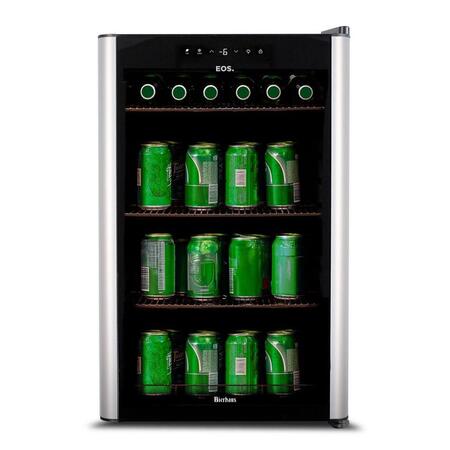 Cervejeira EOS Bierhaus 76 Litros Frost Free com Compressor e Porta de Vidro com Inox ECE80 220V