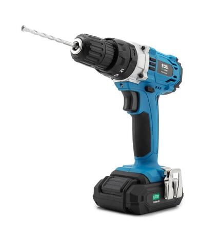 Parafusadeira e Furadeira De Impacto Profissional EOS MAXPRO 21V C/ Maleta, 2 Baterias e Carregador