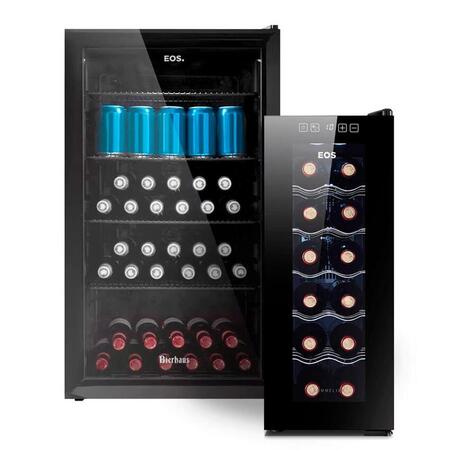 Kit Happy Hour EOS c/ Cervejeira 98L e Adega 12G 110V