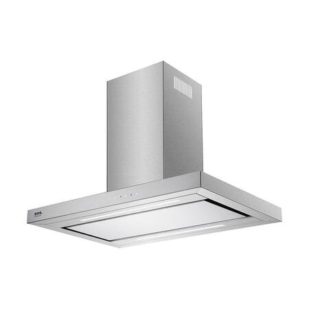 Coifa e Depurador de Ilha EOS 90cm Premium Digital Touch Inox EPCO90ITDI 110V