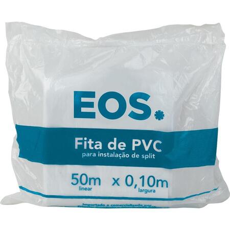 Fita PVC EOS 50m x 0,10m Branca