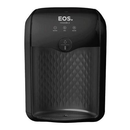 Bebedouro e Purificador de Água EOS Premium Eletrônico All Black EPE01P Bivolt