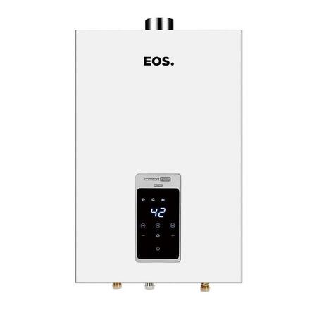 Aquecedor de Água a Gás EOS Digital 26 Litros (Gás Natural) Exaustão Forçada EAQ260GD-N Branco Bivolt