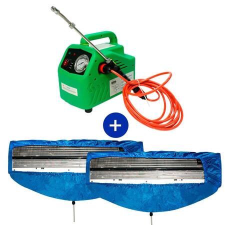 Kit de Limpeza para Ar Condicionado Split EOS Total com Bomba 220V e Bolsas Coletoras