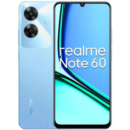 Telefone Celular Realme Note 60 4GB + 8GB Ram128GB NFC Azul