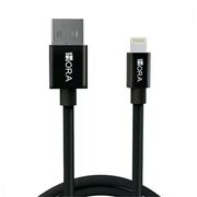 Cabo de Dados 1hora Usb x Iphone 1M 2.4A Trançado