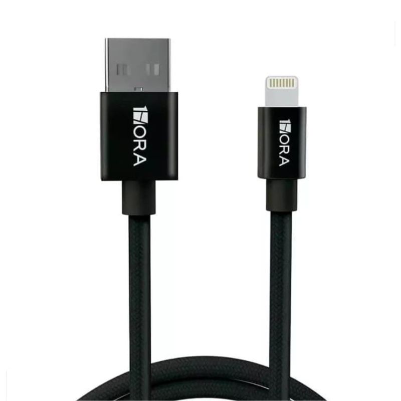 Cabo de Dados 1hora Usb x Iphone 1M 2.4A Trançado