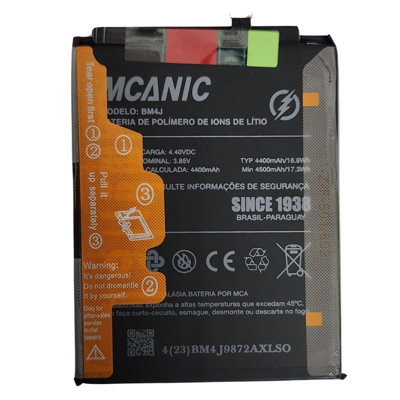 Bateria Xiaomi Bm4j Note 8 Pro Mechanic