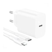 Carregador C Cabo 1Hora Tipoc x Iphone 3A 20W 1m