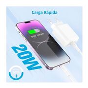Carregador C Cabo 1Hora Tipoc x Iphone 3A 20W 1m